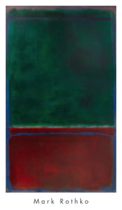 Affiche Art Mark Rothko No 7 1953 53 5x91 5cm MKR 851 | Yourdecoration.fr