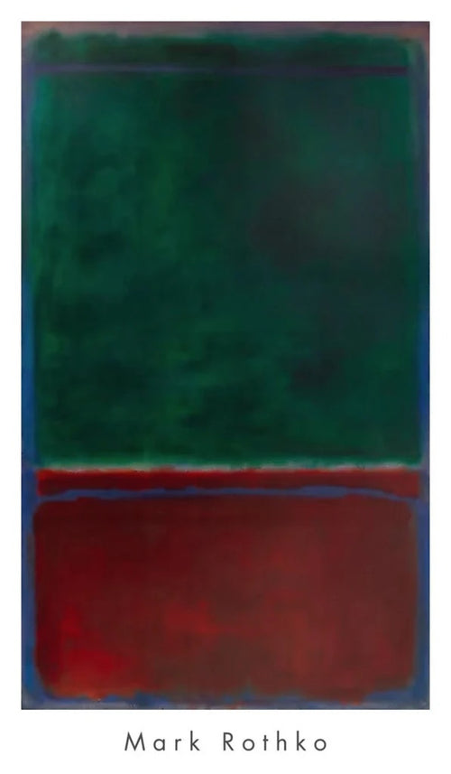 Affiche Art Mark Rothko No 7 1953 53 5x91 5cm MKR 851 | Yourdecoration.fr