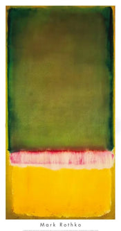 Affiche Art Mark Rothko Untitled 1949 53x101 5cm MKR 464 | Yourdecoration.fr