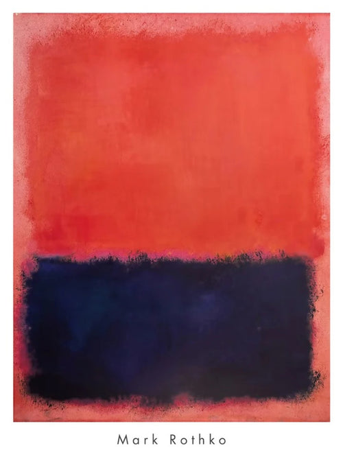 Affiche Art Mark Rothko Untitled 1960 61 66x89cm MKR 819 | Yourdecoration.fr