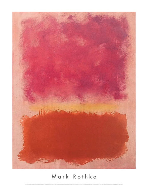 Affiche Art Mark Rothko Untitled 1985 61x76cm MKR 956 | Yourdecoration.fr