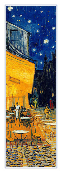 Affiche Art Vincent van Gogh Café de Nuit 25x70cm VV 24S PGM | Yourdecoration.fr