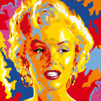 Affiche Art Vladimir Gorsky Marilyn Monroe 85x85cm GIV 01 PGM | Yourdecoration.fr