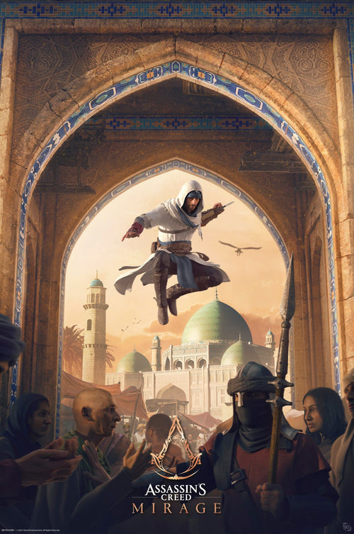 Affiche Poster Assassins Creed Key Art Mirage 61x91 5cm Abystyle GBYDCO489 | Yourdecoration.fr