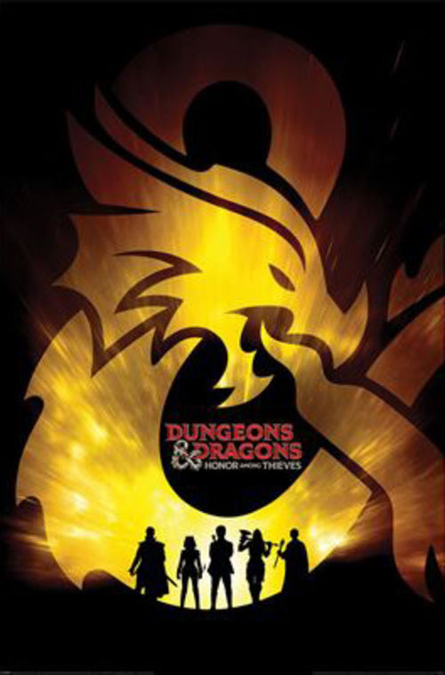 Affiche Poster Dungeons Dragons Movie Ampersand radiance 61x91 5cm Pyramid PP35216 | Yourdecoration.fr