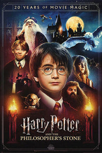 Affiche Poster Harry Potter 20 Years Of Movie Magic 61x91 5cm Pyramid PP34925 | Yourdecoration.fr