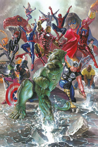 Affiche Poster Marvel Los Vengadores Marvel Legacy 61x91 5cm Grupo Erik GPE5788 | Yourdecoration.fr