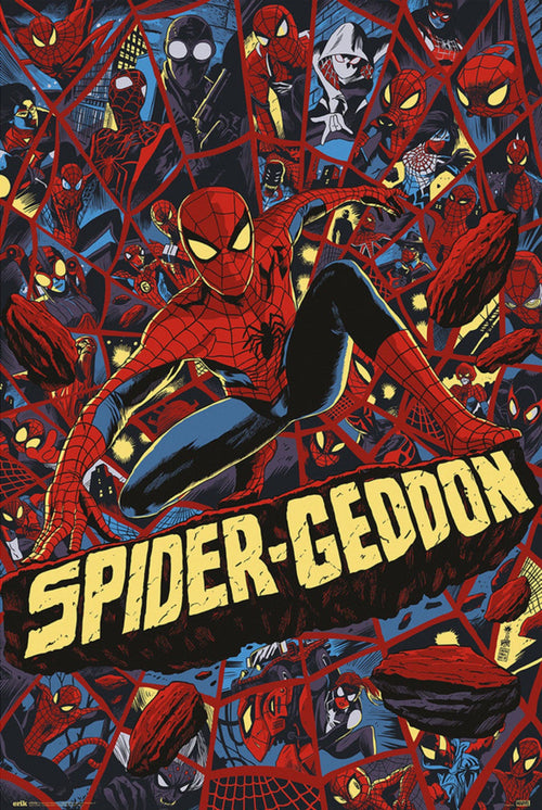 Affiche Poster Marvel Spider Man Spider Geddon 0 91 5x61cm Grupo Erik GPE5785 | Yourdecoration.fr