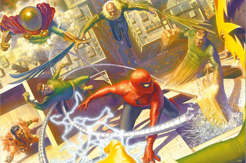 Affiche Poster Marvel Spider Man Vs The Sinister Six 61x91 5cm Grupo Erik GPE5787 | Yourdecoration.fr