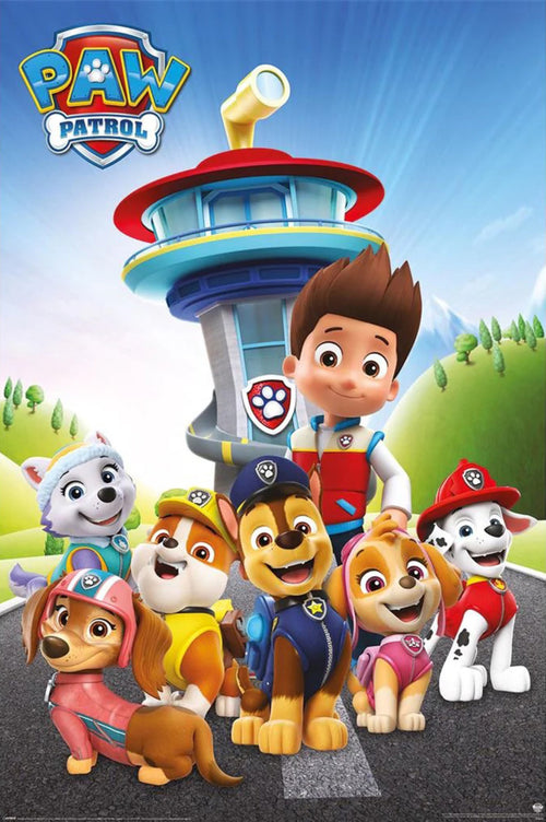 Affiche Poster Paw Patrol Ready for Action 61x91 5cm Pyramid PP35265 | Yourdecoration.fr