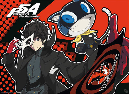 Affiche Poster Persona 5 Joker And Mona 52x38cm Abystyle GBYDCO333 | Yourdecoration.fr
