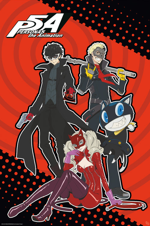 Affiche Poster Persona 5 Phantom Thieves 61x91 5cm Abystyle GBYDCO331 | Yourdecoration.fr