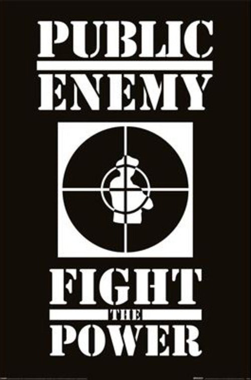 Affiche Poster Public Enemy Fight The Power 61x91 5cm Pyramid PP34766 | Yourdecoration.fr