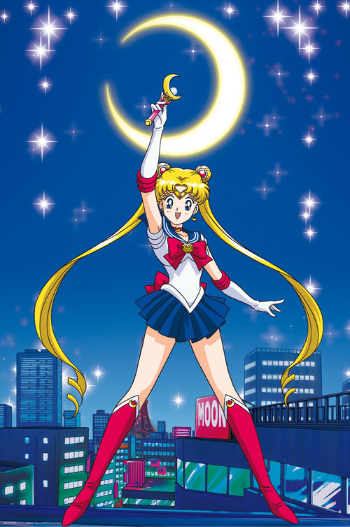 Affiche Poster Sailor Moon 61x91 5cm Abystyle GBYDCO510 | Yourdecoration.fr