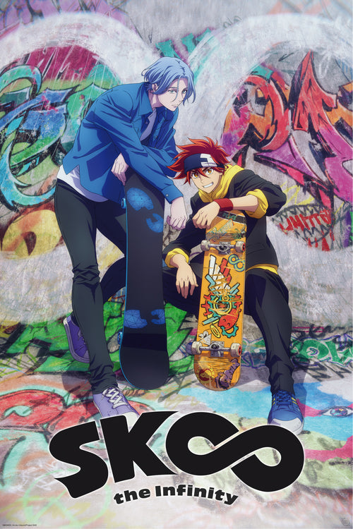 Affiche Poster Sk8 The Infinity Reki And Langa 61x91 5cm Abystyle GBYDCO276 | Yourdecoration.fr