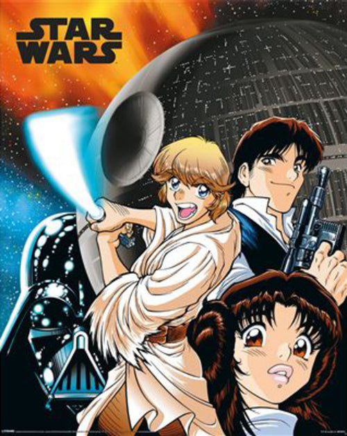 Affiche Poster Star Wars Manga Madness 40x50cm Pyramid MPP50819 | Yourdecoration.fr