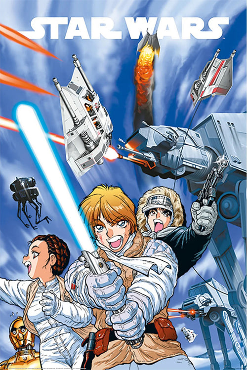 Affiche Poster Star Wars Manga Madness 61x91 5cm Pyramid PP35183 | Yourdecoration.fr
