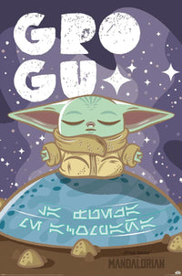 Affiche Poster Star Wars The Mandalorian Grogu Cuteness 61x91 5cm Pyramid PP35295 | Yourdecoration.fr