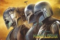 Affiche Poster Star Wars The Mandalorian Mandalorians 91 5x61cm Grupo Erik GPE5769 | Yourdecoration.fr