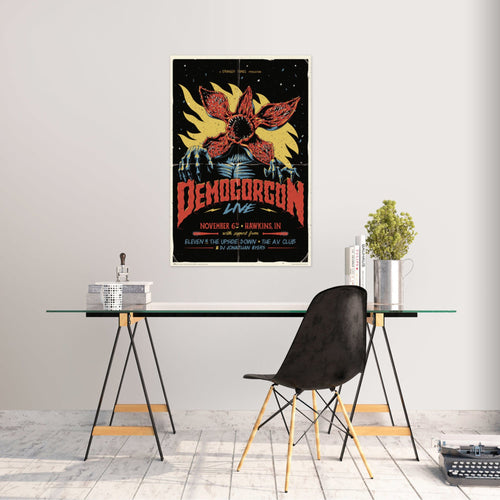 Affiche Poster Stranger Things Demogorgon Live 61x91.5cm Grupo Erik GPE5775 Ambiance | Yourdecoration.fr