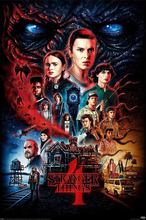 Affiche Poster Stranger Things Season 4 Vecna 61x91 5cm Pyramid PP35124 | Yourdecoration.fr