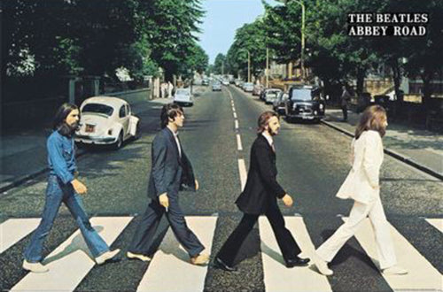 Affiche Poster The Beatles Abbey Road 91 5x61cm Pyramid PP35185 | Yourdecoration.fr