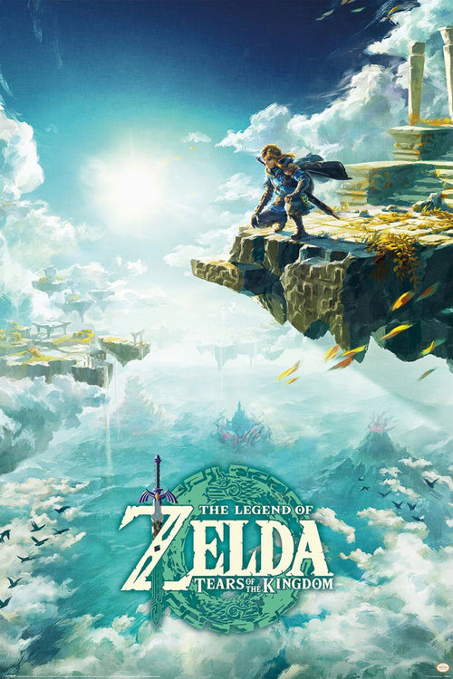 Affiche Poster The Legend of Zelda Tears of the Kingdom 61x91 5cm Pyramid PP35326 | Yourdecoration.fr