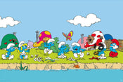 Affiche Poster The Smurfs Group 91 5x61cm Abystyle GBYDCO480 | Yourdecoration.fr