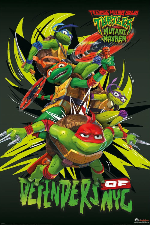 Affiche et Poster Teenage Mutant Ninja Turtles Mutant Mayhem 61x91 5cm Pyramid PP35245 | Yourdecoration.fr