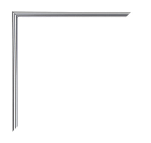Cadre Photo 30x40 cm - Argent Brillant - Plastique - Annecy