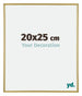 Annecy Plastique Cadre Photo 20x25cm Or De Face Mesure | Yourdecoration.fr