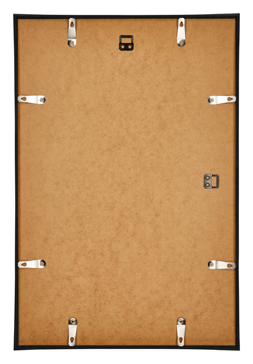 Annecy Plastique Cadre Photo 30x45cm Noir Mat Arriere | Yourdecoration.fr