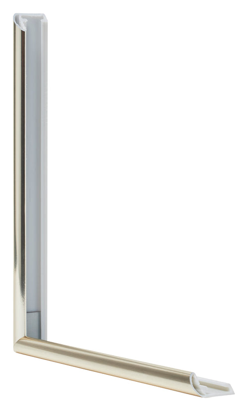 Annecy Plastique Cadre Photo 33x98cm Champagne Detail Intersection | Yourdecoration.fr