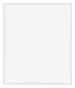 Annecy Plastique Cadre Photo 40x45cm Blanc Brillant De Face | Yourdecoration.fr