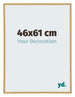 Annecy Plastique Cadre Photo 46x61cm Hêtre Clair De Face Mesure | Yourdecoration.fr