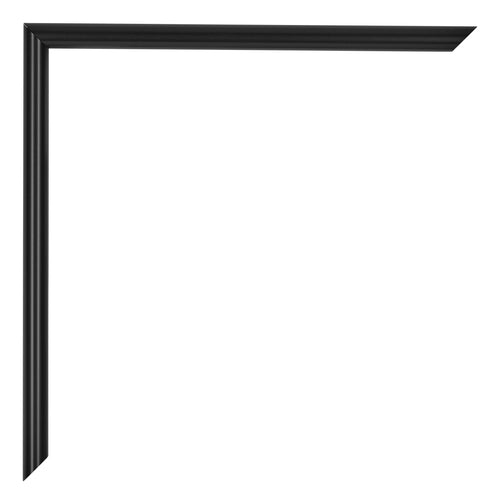 Annecy Plastique Cadre Photo 46x61cm Noir Mat Detail Coin | Yourdecoration.fr