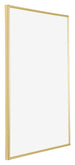 Annecy Plastique Cadre Photo 48x68cm Or De Face Oblique | Yourdecoration.fr