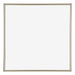Annecy Plastique Cadre Photo 50x50cm Champagne De Face | Yourdecoration.fr