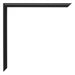 Annecy Plastique Cadre Photo 75x98cm Noir Detail Coin | Yourdecoration.fr