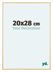 Austin Aluminium Cadre Photo 20x28cm Or Vintage De Face Mesure | Yourdecoration.fr