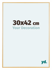 Austin Aluminium Cadre Photo 30x42cm Or Vintage De Face Mesure | Yourdecoration.fr