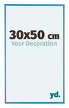 Austin Aluminium Cadre Photo 30x50cm Acier Blue De Face Mesure | Yourdecoration.fr