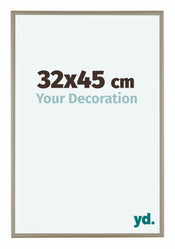 Austin Aluminium Cadre Photo 32x45cm Champagne De Face Mesure | Yourdecoration.fr