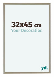 Austin Aluminium Cadre Photo 32x45cm Champagne De Face Mesure | Yourdecoration.fr