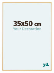 Austin Aluminium Cadre Photo 35x50cm Or Vintage De Face Mesure | Yourdecoration.fr