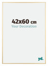 Austin Aluminium Cadre Photo 42x60cm Or Brillant De Face Mesure | Yourdecoration.fr