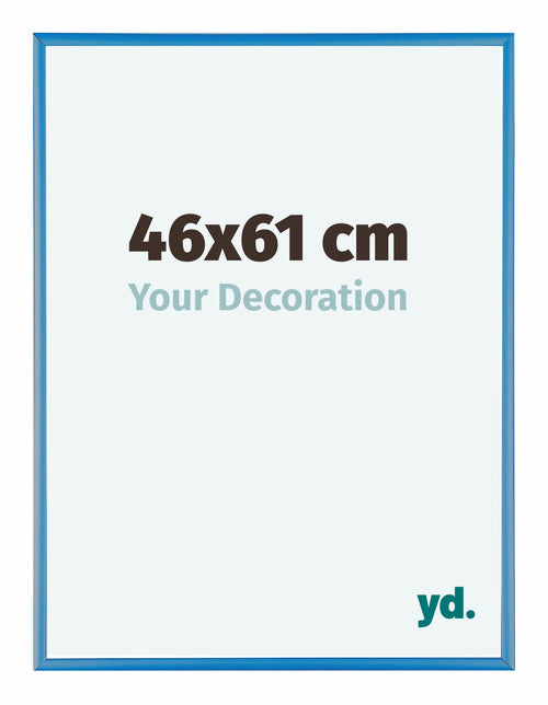 Austin Aluminium Cadre Photo 46x61cm Blue Acier De Face Mesure | Yourdecoration.fr