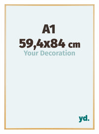 Austin Aluminium Cadre Photo 59 4x84cm A1 Or Vintage De Face Mesure | Yourdecoration.fr