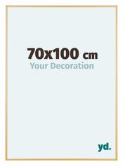 Austin Aluminium Cadre Photo 70x100cm Or Vintage De Face Mesure | Yourdecoration.fr