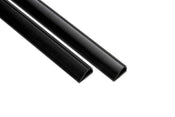Baguettes de Suspension Noir 30cm crochet de suspension | Yourdecoration.fr